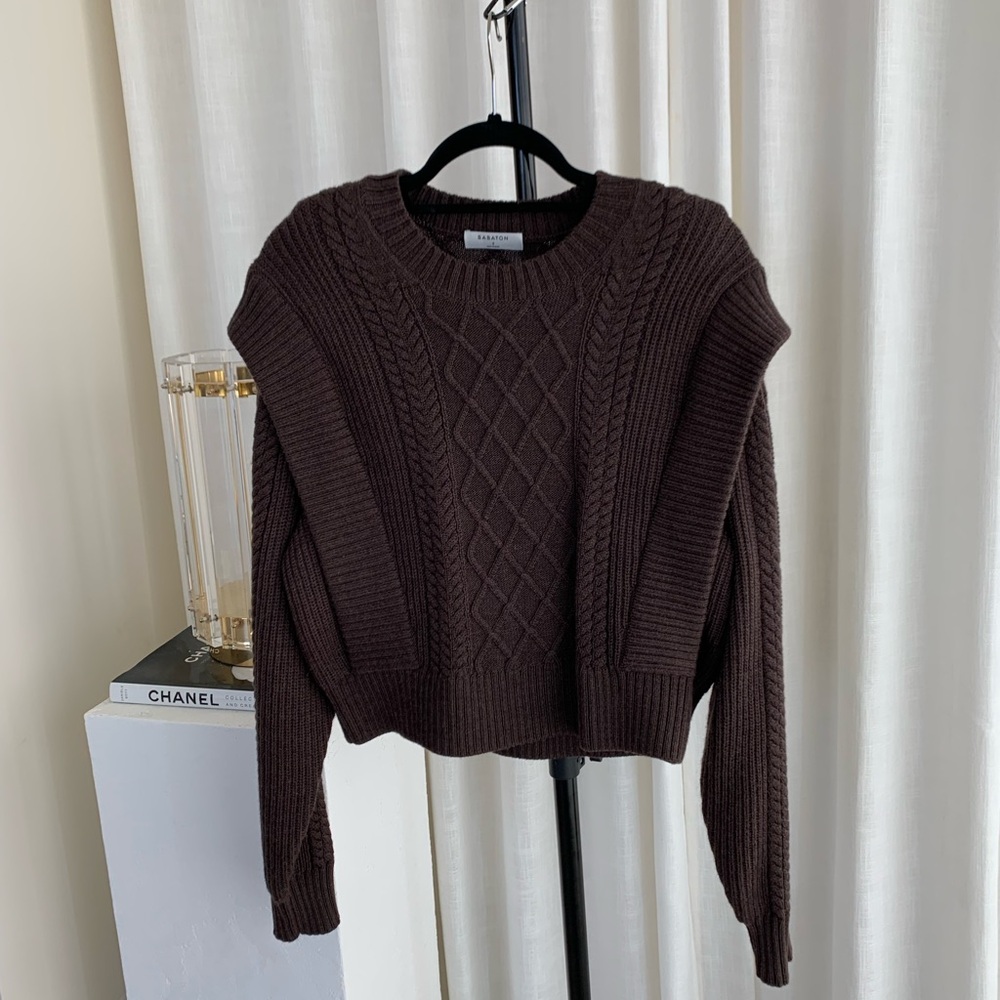 Chocolate Knit Sweater